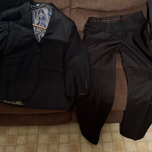 Semi canvas hand tailored very good condition jacket and pants 32r